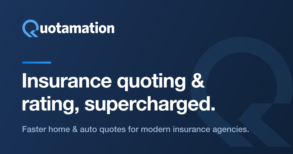 Insurance Rater & Client Quoting Software | Quotamation